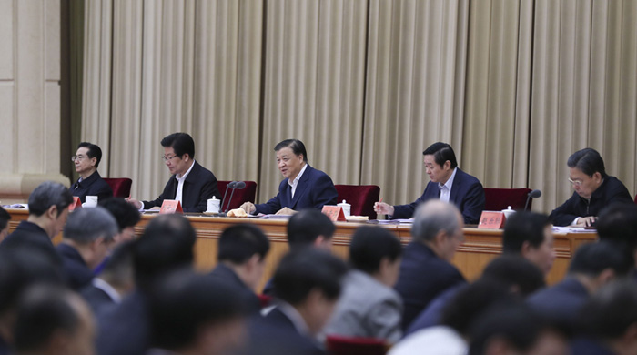 4月16日，推进“两学一做”学习教育常态化制度化工作座谈会在北京召开。中共中央政治局常委、中央书记处书记刘云山在座谈会上发表讲话。